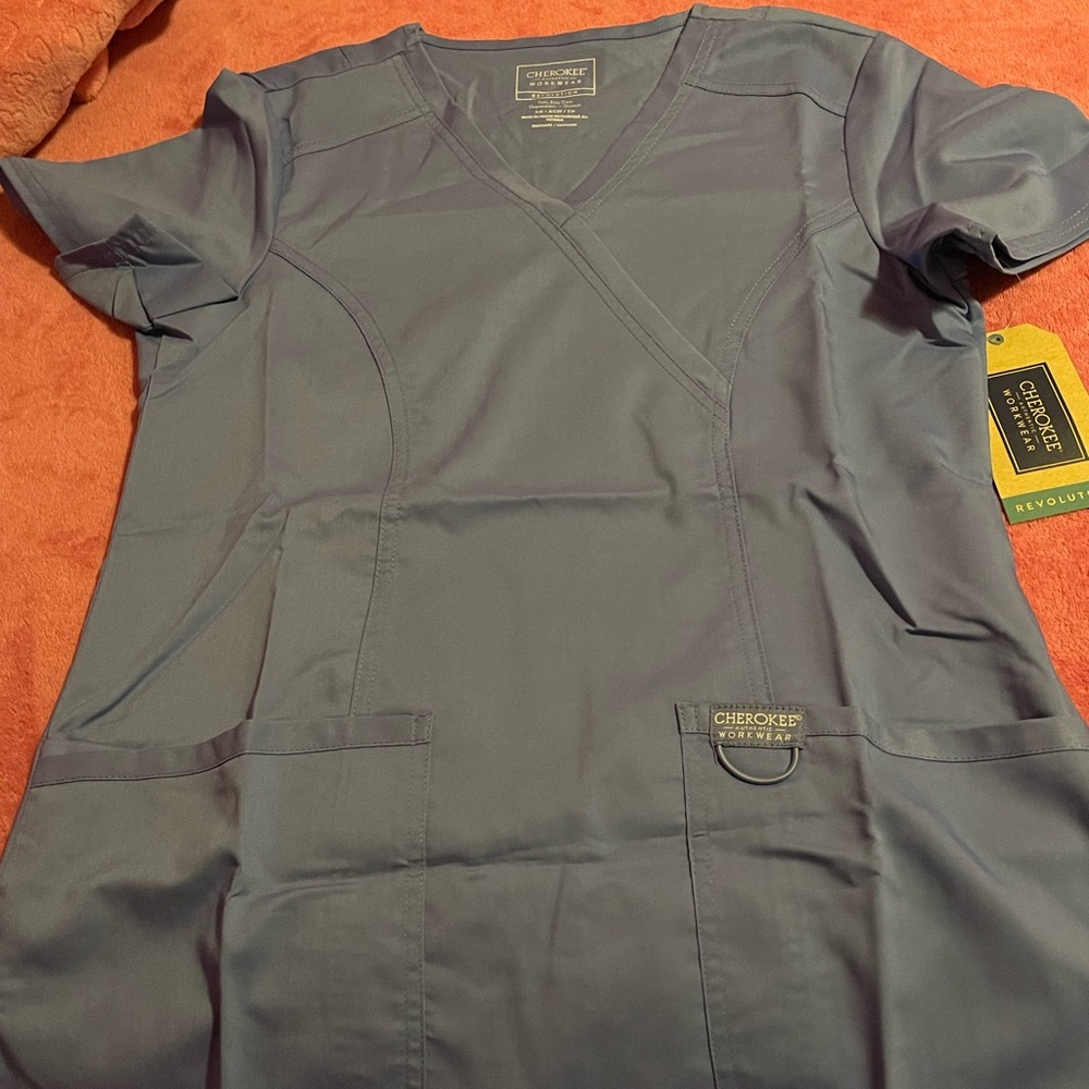 New scrub top